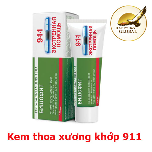 Kem xoa xương khớp Gel-balm «Horse Chestnut», 911  